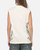 Ed Hardy Dragon Muscle T-Shirt Off White