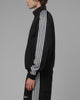 Loiter Hybrid Track Quarter Zip Black