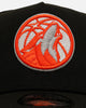 New Era Minnesota Timberwolves 'NBA Dia De Los Muertos' 9FORTY A-Frame Snapback Black/Orange