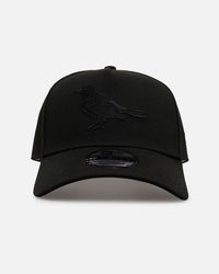 New Era Baltimore Orioles 'Easy Black' 9FORTY A-Frame Snapback Black/Black