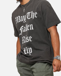 Saint Morta Fallen Rising Boxy T-Shirt Black Wash