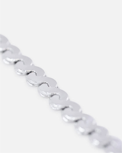 Saint Morta Infinity Chain White Gold