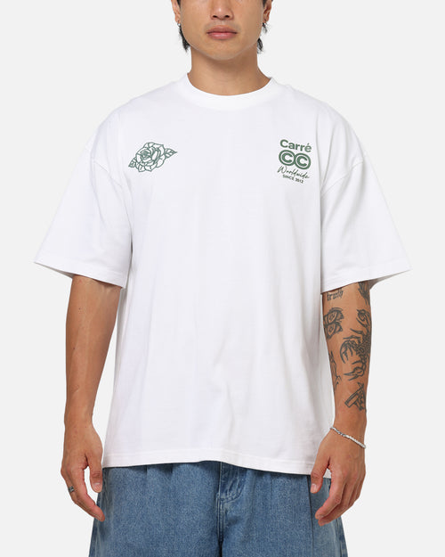 Carre CC T-Shirt White