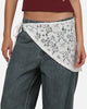 Ed Hardy Women's Lace Wrap Skirt White