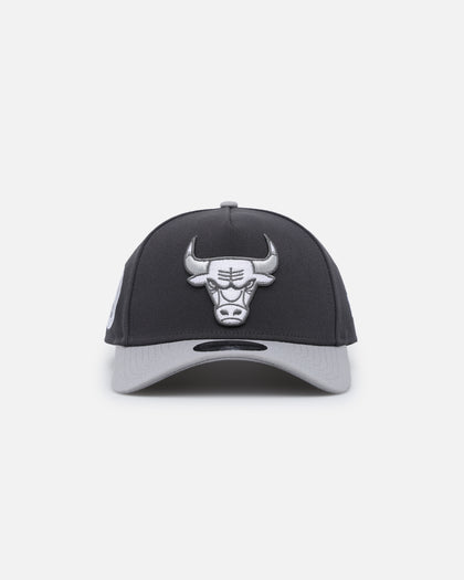 New Era Chicago Bulls 'Shadow Greys' 9FORTY A-Frame Snapback Graphite/Grey