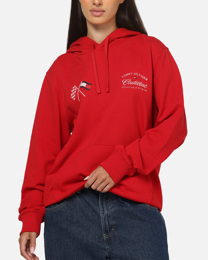Tommy Hilfiger X Cadillac Formula 1 Team Speedometer Hoodie Red