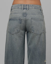 Loiter Women's In Distress Jeans Denim
