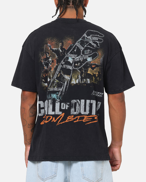 73Studio X Call Of Duty Zombies Classics T-Shirt Black Wash