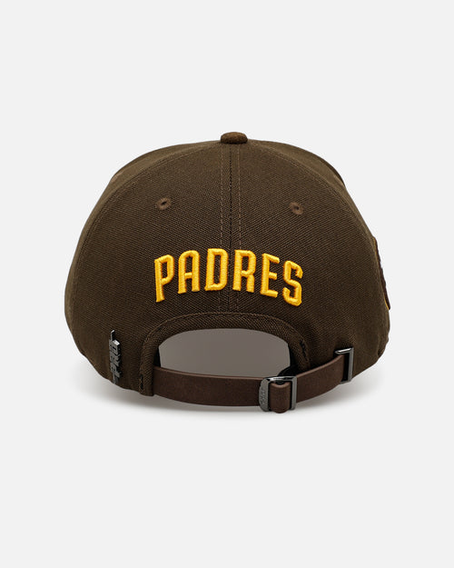 Pro Standard San Diego Padres 'Team Color Suede' Pro Pinch Strapback Official Team Color