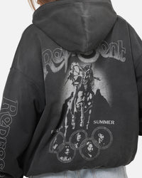Represent Beach Boys Endless Summer Hoodie Stained Black