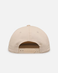 Felt Bad Dreams Garage 6 Panel Snapback Hat Natural