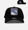 New Era New York Rangers 'Black And Sky Blue' 9FORTY A-Frame Snapback Black/Sky Blue