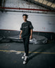 Saint Morta Box Panel T-Shirt Black