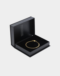 NXS 5mm Cuban Bracelet Gold