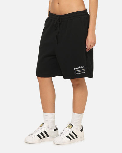 Bleacher Athletic North Queensland Cowboys NRL 1908 Track Shorts Black