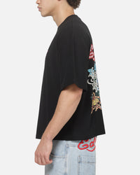 Ed Hardy Ocean T-Shirt Black
