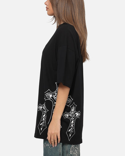 Ed Hardy Cross T-Shirt Black