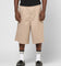 Carre Heritage Pleated Shorts Tan
