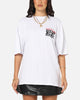 Ed Hardy Flaming Skull T-Shirt White