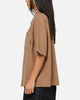 Carre Grid Button Up Shirt Brown-Plaid