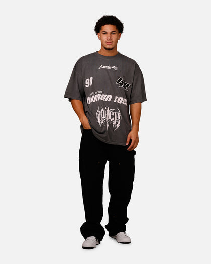 Loiter Racer T-Shirt Charcoal