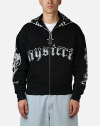 73 Studio Rey Mysterio Masked Hoodie Black Wash