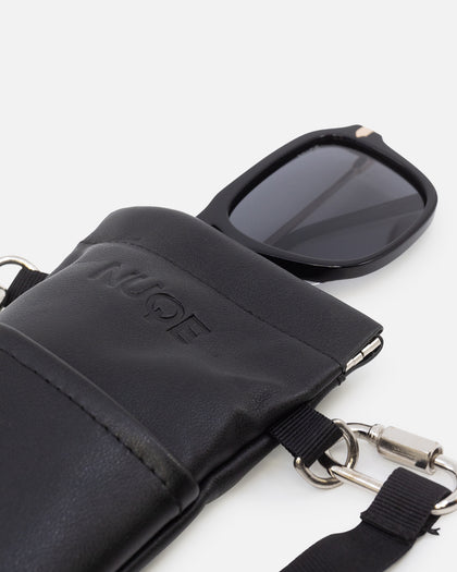 Nuqe Martinez Sunglasses Black/Gold