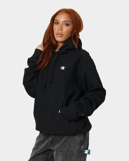 Champion Reverse Weave Hoodie Black