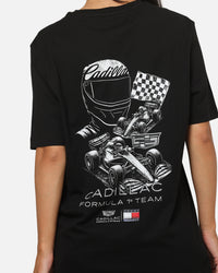 Tommy Hilfiger X Cadillac Formula 1 Team Car Graphic T-Shirt Black