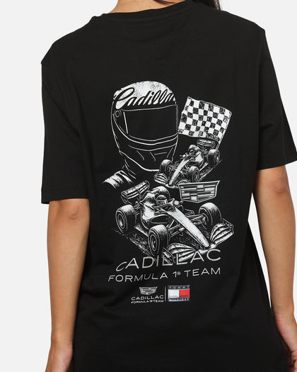 Tommy Hilfiger X Cadillac Formula 1 Team Car Graphic T-Shirt Black