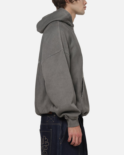 XXIII Rose Hoodie Washed Charcoal/White