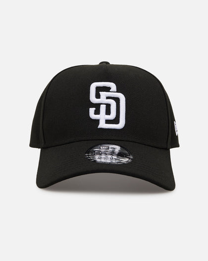 New Era San Diego Padres 'Easy Black and White' 9FORTY A-Frame Snapback Black/White