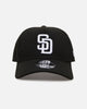 New Era San Diego Padres 'Easy Black and White' 9FORTY A-Frame Snapback Black/White