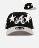 New Era Atlanta Braves 'Stars' 9FORTY A-Frame Snapback Black/Grey