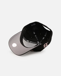 New Era Boston Red Sox 'Drip Glow Script' 9FORTY A-Frame Snapback Black/Pink