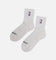 Pro Compression Classic NBA Logoman Crew Sock White