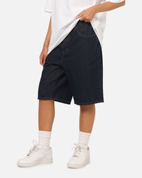 S Double EMB 5 Pocket Shorts One Rinse
