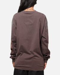Pantera Pantera Vintage Long Sleeve T-Shirt Dark Brown