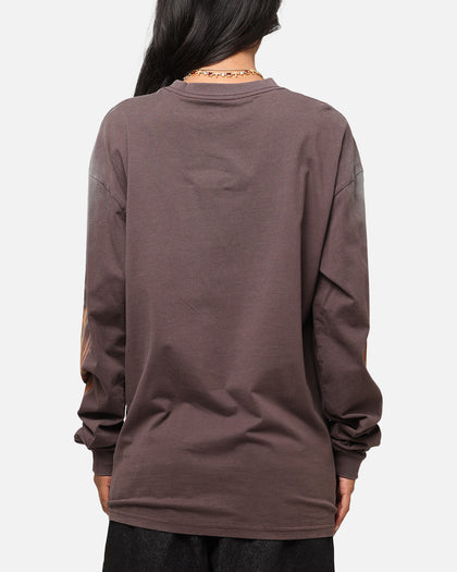 Pantera Pantera Vintage Long Sleeve T-Shirt Dark Brown