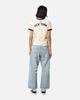 Pro Standard Women's New York Yankees Retro T-Shirt Eggshell/Midnight Navy