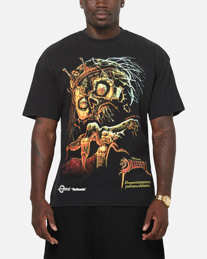 73Studio X Skyrim: The Elder Scrolls Daggerfall T-Shirt Black Acidwash