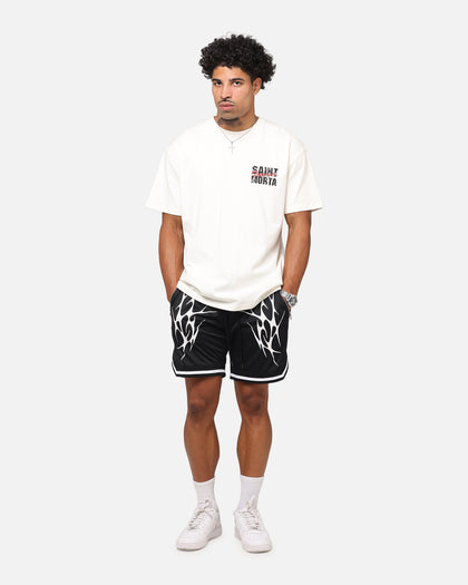Saint Morta Warrior Basketball Shorts Black