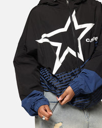Carre Star Shooter Windbreaker Jacket Black/Blue
