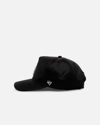 47 Brand Los Angeles Dodgers 'Leather' Hitch Strapback Black