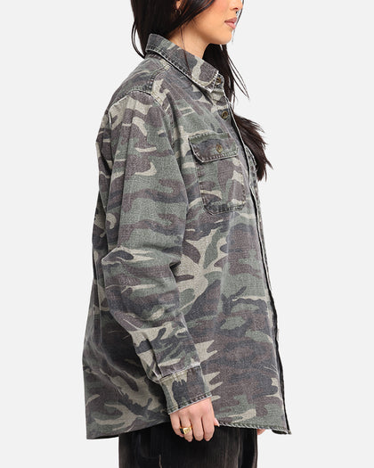 XXIII Slub Overshirt Camo