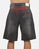Saint Morta Amplus Devotion Denim Jorts Black Shadow