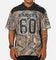 Majestic Athletic Las Vegas Raiders Mesh Oversized T-Shirt Khaki Forest Camo