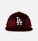 New Era Los Angeles Dodgers 'Velvet Roses' 59FIFTY Fitted Maroon