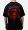 73Studio X Stranger Things Hellfire Lives T-Shirt Black Acidwash