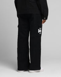 Loiter Sketch Utility Pants Washed Black